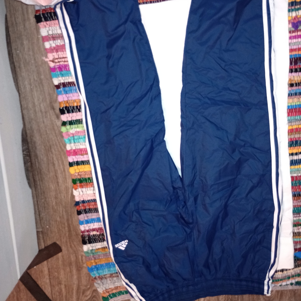 Adidas Mens Blue Track Pants